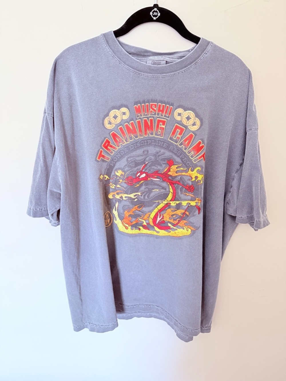 Disney Store Mushu the Dragon from Mulan Training Camp T-shirt. Mens XXL